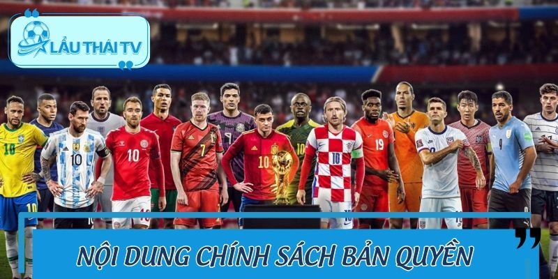 Nội dung có trong quy định bản quyền