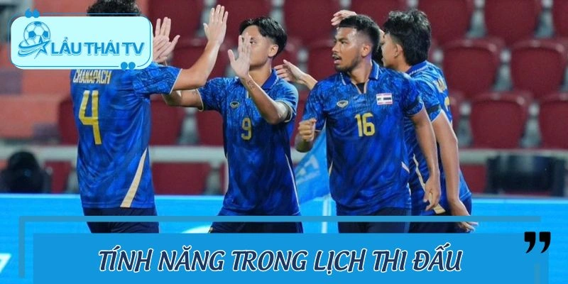 Điểm mạnh của chuyên mục cập nhật thời gian thi đấu